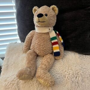 HBC Hudson’s Bay Company 2002 Teddy Bear with Scarf Brown